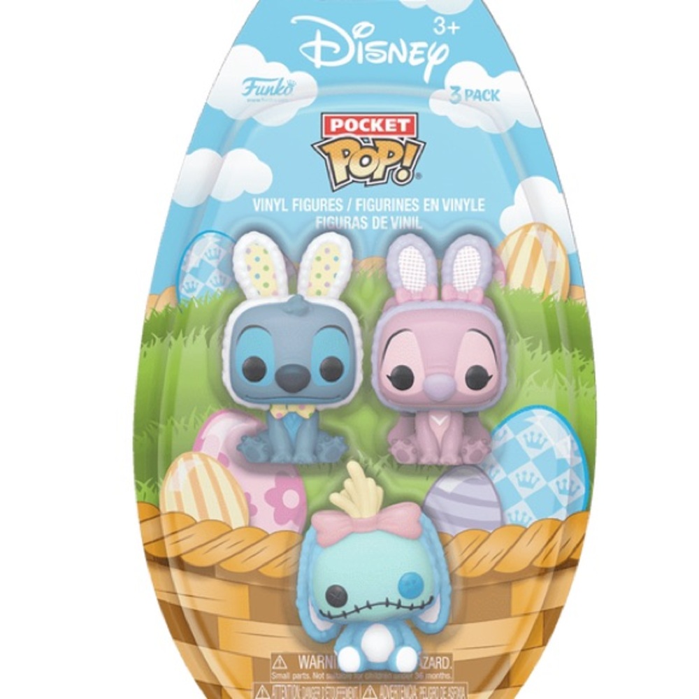 Pocket Pop! Stitch, Angel, Scrump 3-Pack